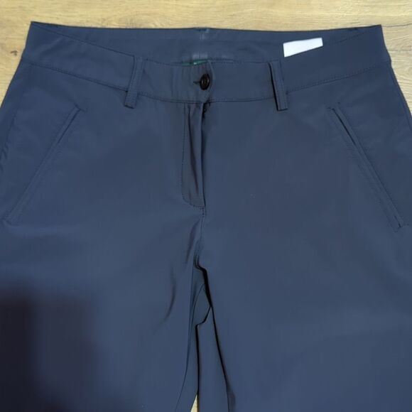 Chervo 4 way stretch golf pant in navy blue low rise sz 8 US - Picture 2 of 14